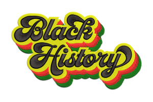 Black History Month Machine Embroidery Design