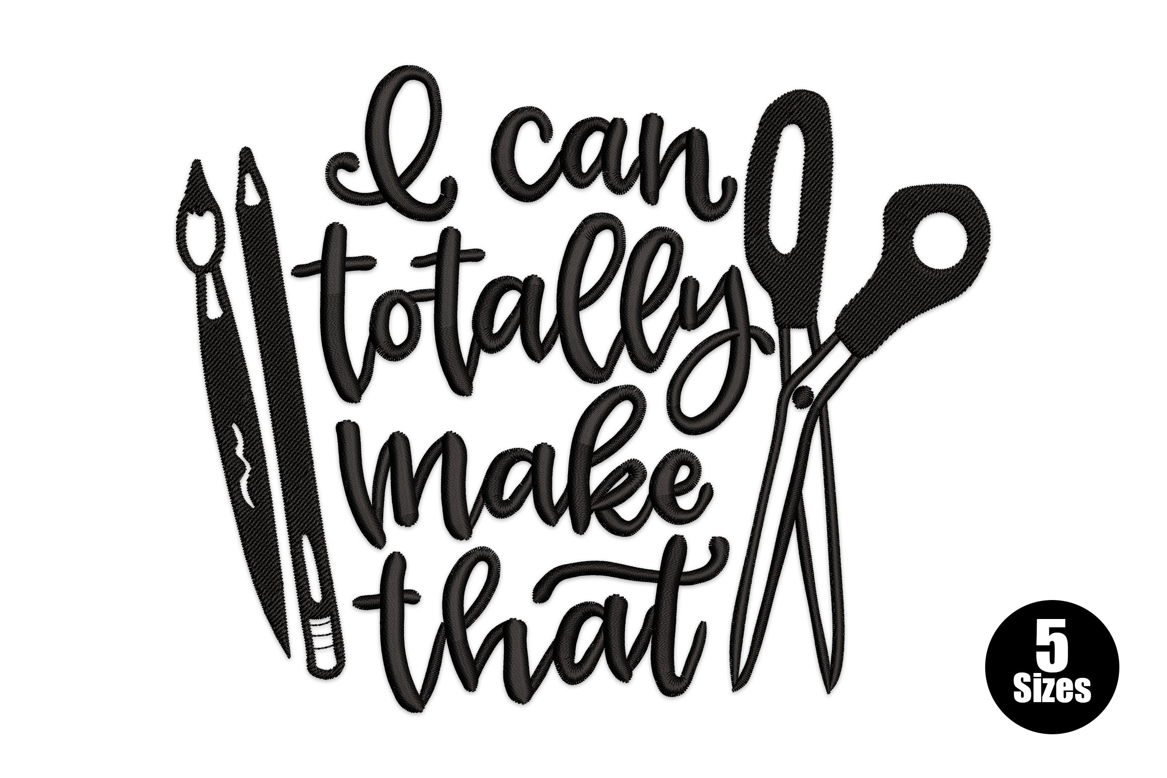 I Can Totally Make That Embroidery Design