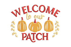 Welcome to Our Patch Embroidery Design