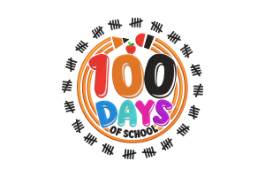 100 Days of School Embroidery Design
