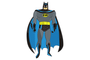 Batman Embroidery Design