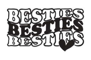Besties Embroidery Design