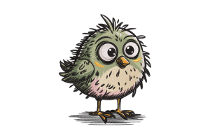 Bird Embroidery Design