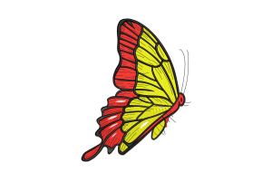 Butterfly Embroidery Design