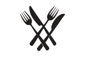 Cutlery Embroidery Design