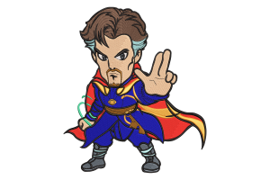 Doctor Strange Machine Embroidery Design