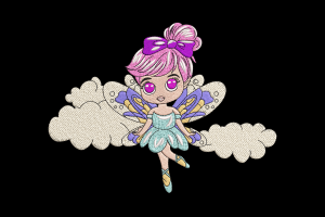 Fairy Embroidery Design File