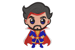 Free Chibi Doctor Embroidery Design