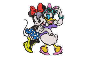 Free Mickey and Friends Fun Embroidery Design