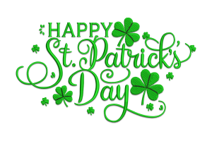 Happy St. Patrick’s Day Embroidery Design