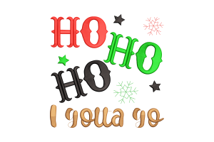 Holiday Fun Embroidery Design