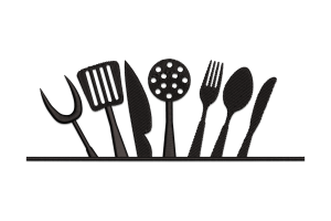 Kitchen Utensils Embroidery Design