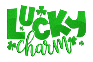 Lucky Charm Embroidery Design