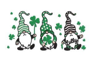 Lucky Shamrock Embroidery Design