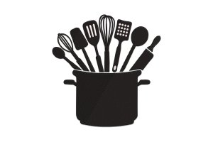 Machine Utensils Pot Embroidery Design