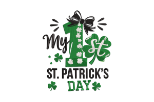 My 1st St. Patrick's Day Embroidery Design