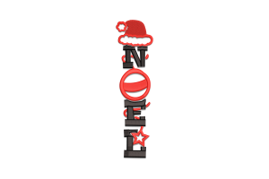 Noel Machine Embroidery Design