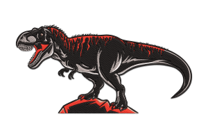 Premium T-Rex Embroidery Design