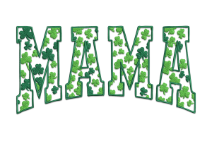 Shamrock Mama Embroidery Design