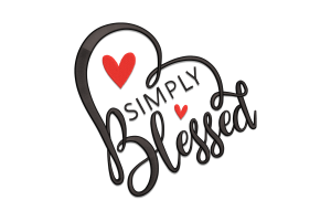 Simply Blessed Embroidery Design