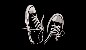 Sneakers Embroidery Design
