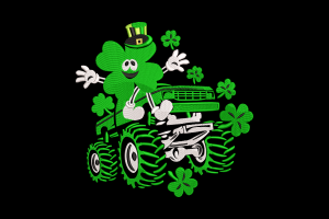 St. Patrick's Day Embroidery Design