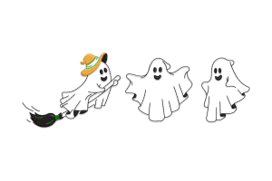 Trendy Halloween Embroidery Design