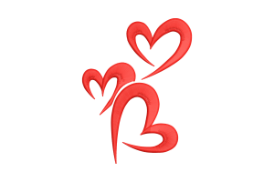 Triple Heart Embroidery Design