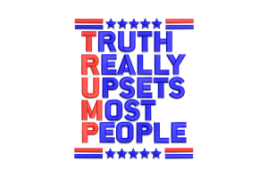 Trump Truth Acronym Embroidery Design