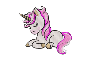 Unicorn Digital Embroidery Design