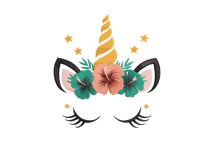 Whimsical Unicorn Embroidery Design