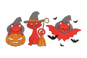 Witches Be Crazy Premium Machine Embroidery Design